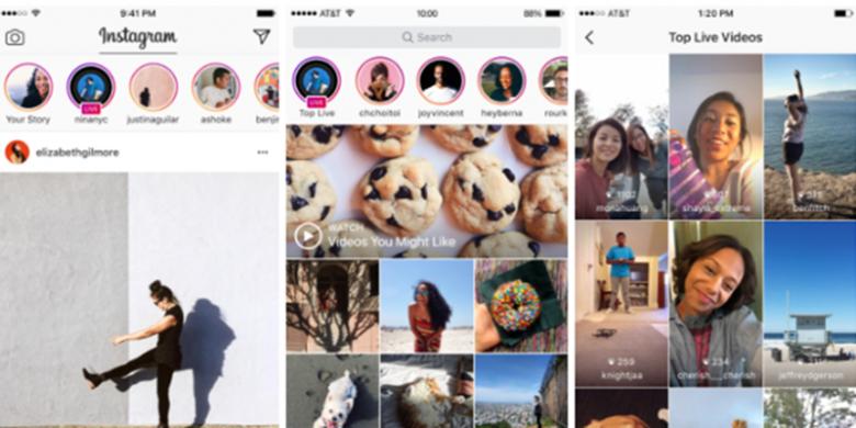 Mulai Hari Ini, Siaran Langsung Instagram Live Stories Sudah Bisa Dijajal di Indonesia