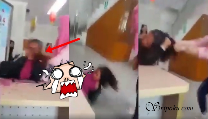 Lagi-lagi Istri Sah Labrak Terduga Pelakor Hingga Jambak Rambutnya Sampai Begini, Simak Videonya!