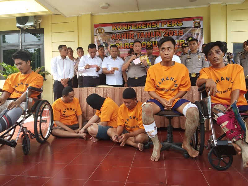 Melawan Petugas Saat Ditangkap, 11 Tersangka Ditembak Mati. Tersangka Melawan Pakai Sajam dan Senpi