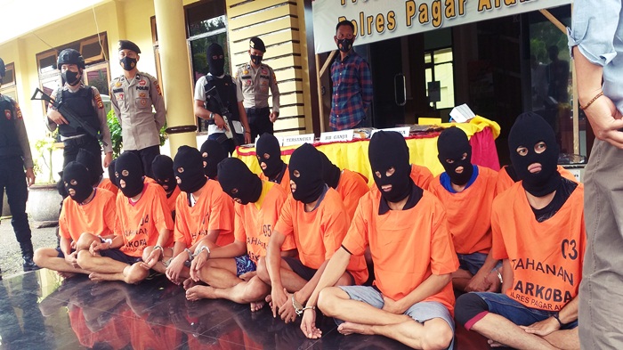 Ungkap Kasus Narkoba di Pagaralam, Polisi Amankan 17 Tersangka Dalam Waktu 10 Hari