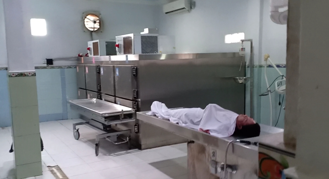 BREAKING NEWS : Luka Tembak di Leher Usman Ditemukan Tewas di Kampung Baru Teratai Putih Palembang