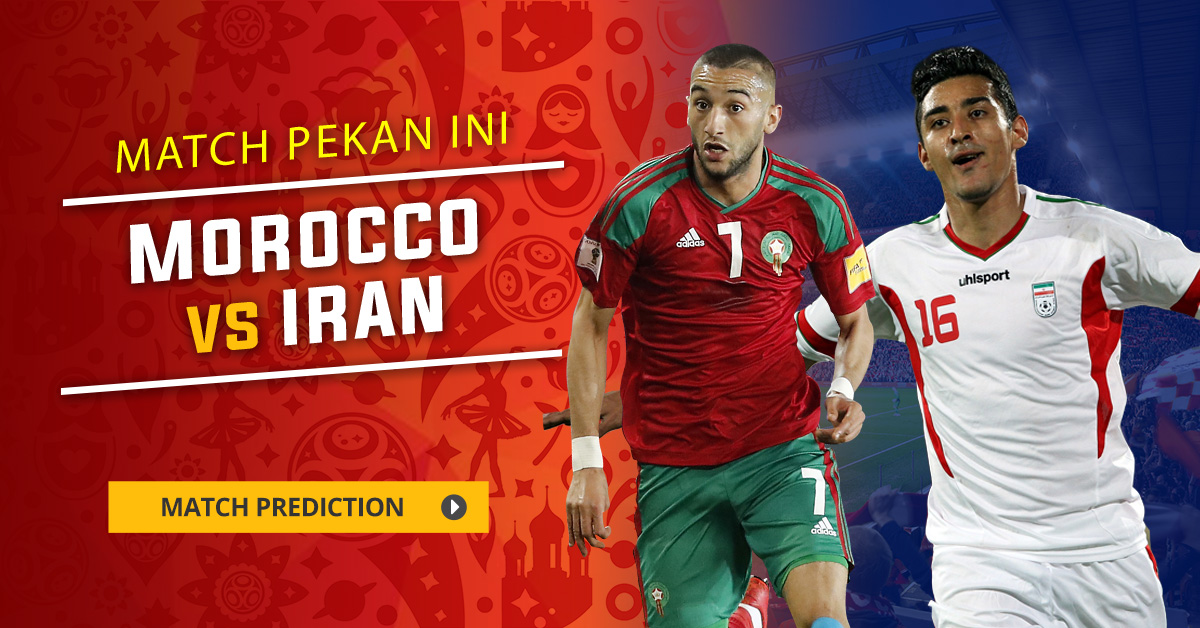 Berkat Gol Bunuh Diri Di menit Akhir, Iran Berhasil Menang Lawan Maroko