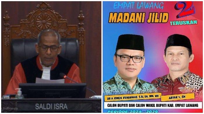 MK Lanjutkan Gugatan Pilkada Empat Lawang 2024, Joncik Muhammad Siap Hadapi Kemungkinan Terjadi