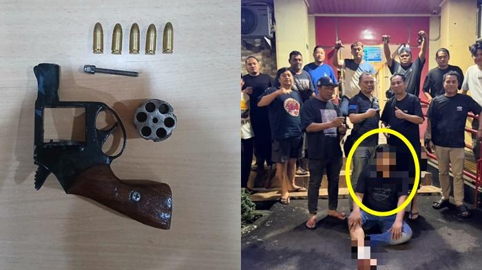 Bawa Pistol Isi 5 Peluru Bandit Curanmor Ini Nekat Melawan Pidum Polrestabes Palembang, Dibikin Keok - Sripoku.com