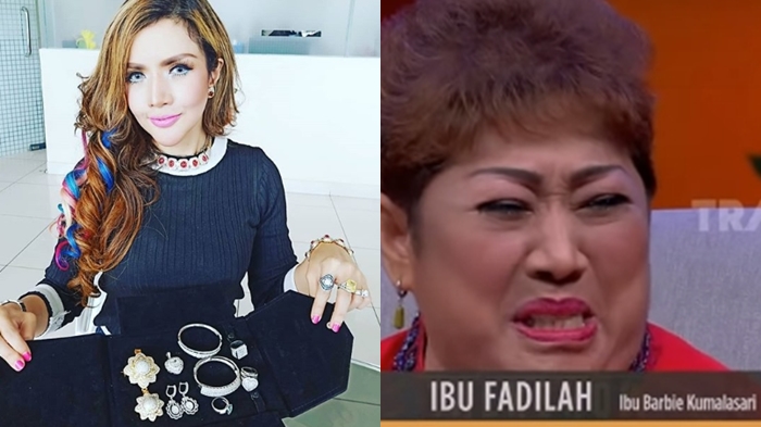 Beredar Video Ibu Kandung Barbie Kumalasari Menangis Histeris, Ternyata Profesinya Penjual Pempek