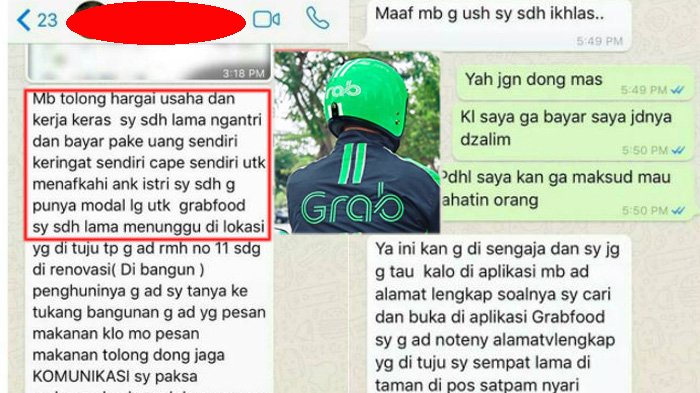 Grabfood Kecewa Customer Ketiduran Sampai Ogah Dibayar, tapi Usai Dipaksa Jawabannya Bikin Nangis