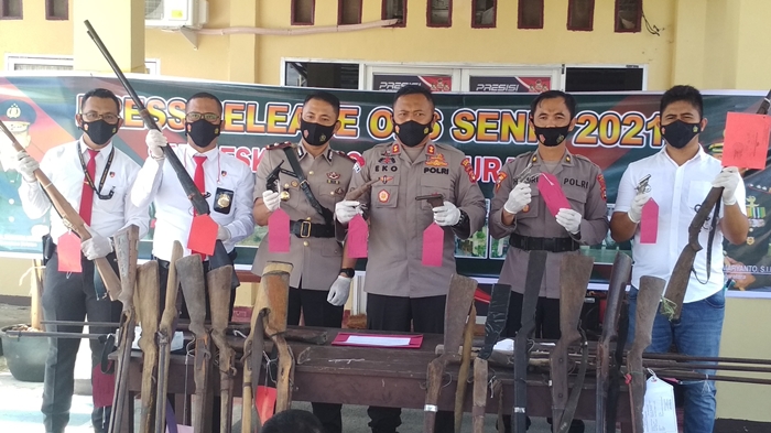 Pabrik Senjata Api Ilegal Terindikasi Ada di Muratara, Polisi Kesulitan: Butuh Kerja Sama Masyarakat