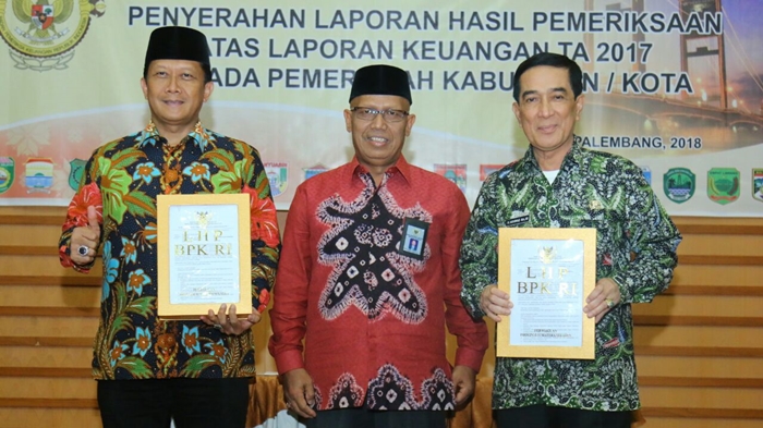 Kembali Dapatkan Penghargaan, Palembang Sukses Raih WTP 8 Kali Berturut-turut