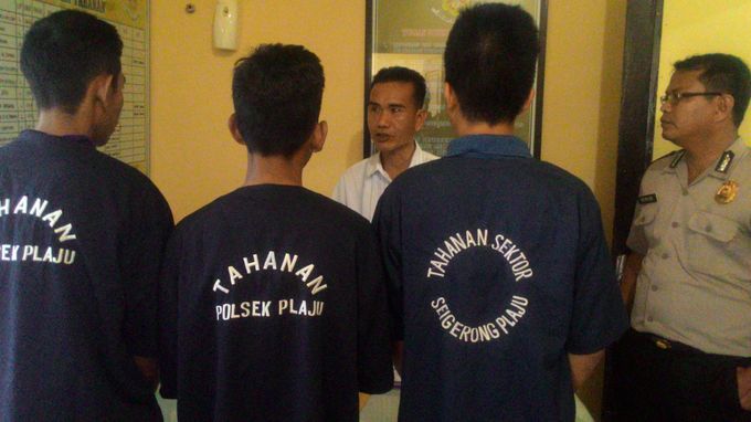 Selisih di Jalan, Tiga Pelajar SMA Swasta Menginap di Polsek Plaju