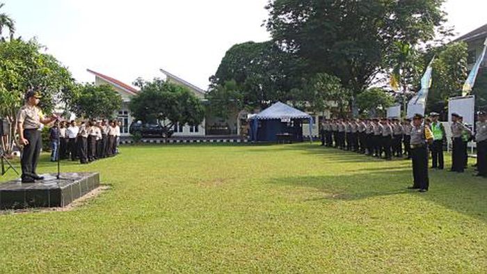 Simulasi Pilkada, Massa yang Kepung KPU PALI Dibubarkan