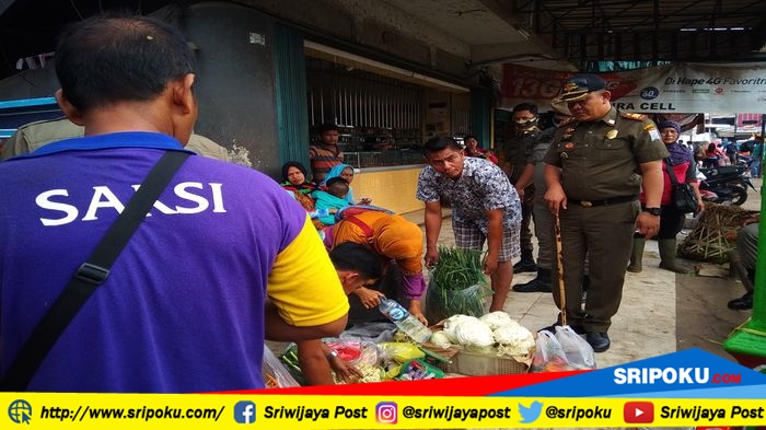 Ditertibkan Pol PP karena Dinilai Bikin Macet, Ini Kata Pedagang K5 Pasar Lemabang Palembang