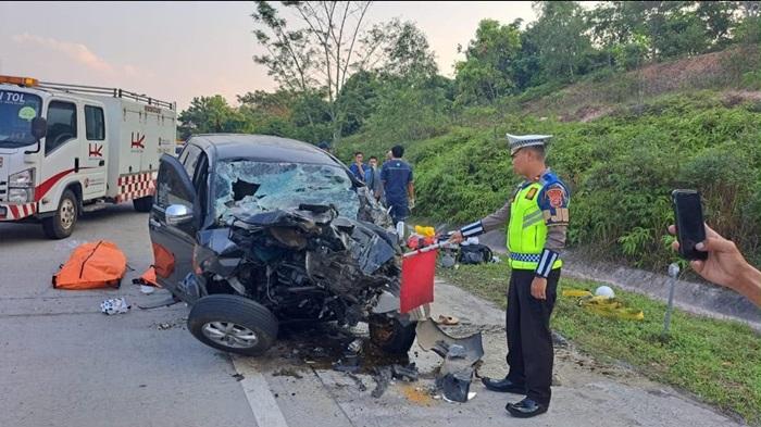 Kronologi Satu Keluarga Asal Lahat Alami Kecelakaan Maut di Tol Terpeka, 4 Orang Tewas 1 Selamat - Sripoku.com