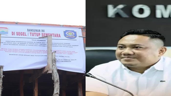 5 Kios di Jalan Noerdin Panji Disegel Satpol PP Palembang, Begini Respon DPRD dan Pemilik Bangunan