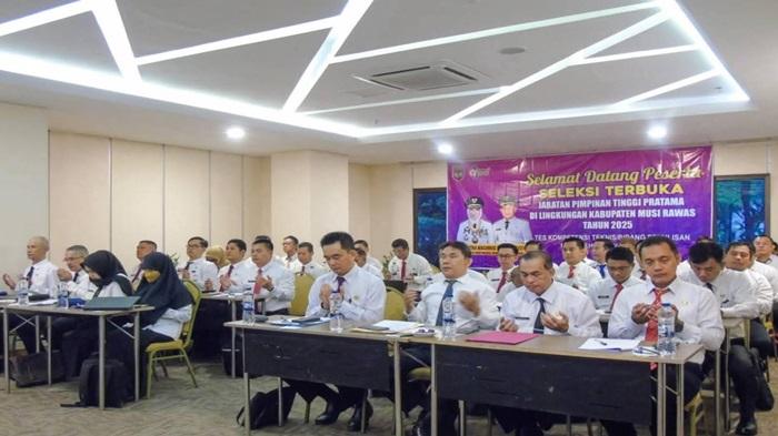 Daftar 36 Pejabat Bersaing Perebutkan 7 Kursi Kepala Dinas dan 1 Staf Ahli Musi Rawas