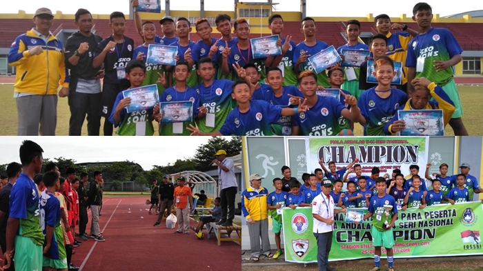 SKO SONS Sumsel Rajai Andalas Cup Usai Bekuk Sumut dan Siap Hadapi Singapura Cup