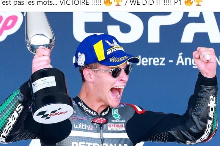 Ambyar di Moto2 dan Moto3, Fabio Quartararo Merasa Kelas MotoGP Lebih Mudah?