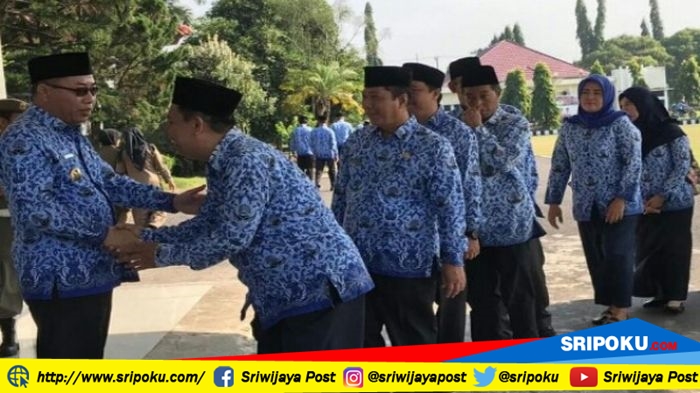 Nyaleg, Wakil Bupati OKI HM Rifai Berpamitan dan Mohon Maaf pada ASN