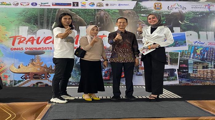 Pameran Pariwisata Lampung di Palembang Sukses Digelar