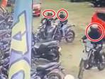 VIRAL Aksi Kawanan Bandit Curanmor Turun dari Mobil Fortuner, Gasak 3 Motor di Wisma Atlet Sekayu