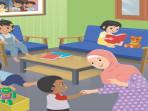 Kunci Jawaban Bahasa Inggris Kelas 3 SD Halaman 14-15, English for Nusantara Kids, Worksheet 1.2
