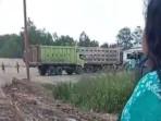 Ajal di Aspal Panas Bayung Lencir, Pelajar Tewas Dihantam Truk dari Belakang, Sopir Diamuk Massa