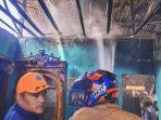 Ditinggal Pergi Bekerja, Rumah Tamsiri di Kelurahan Tungkal Muara Enim Nyaris Habis Terbakar