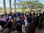 Mahasiswa Geruduk Kantor Bupati OI, Minta Tuntaskan Masalah Sosial di Ogan Ilir