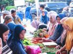 Jaga Stabilitas Harga dan Tekan Inflasi, Pemkab OKI Gelar Operasi Pasar Murah di Pasar Kayuagung