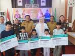 Puluhan Anak Umang Kini Punya Identitas, Kejari Muba Peduli Anak Hingga Pelosok Desa