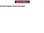Kisi-Kisi Soal & Kunci Jawaban Pilihan Ganda dan Esay Seni Budaya Kelas 9 SMP/MTs, Persiapan UAS/PAS