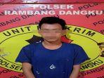 Tersangka-Reki-Kurniawan-mendekam-di-Polsek-Rambang-Dangku-Muara-Enim.jpg