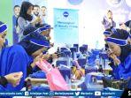 Beauty Class Bujang Gadis Fakultas Ilmu Komputer Unsri 2019, Elegan Dengan Nuansa Biru Merah