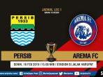 Jadwal Siaran Langsung Pertandingan 16 Besar Piala Indonesia, Persib Bandung vs Arema FC