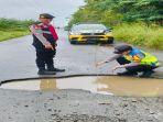21 Titik Jalan Berlubang Ancam Keselamatan Pemudik di Jalur PALI-Musi Rawas