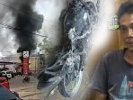 Usai Mengisi Bensin Motor Abni Terbakar, Ini Penyebabnya Hingga SPBU Nyaris Terbakar