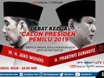 Link Live Streaming Debat Pilpres 2019 Capres Jokowi vs Prabowo yang Sedang Berlangsung