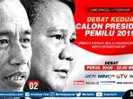 Link Live Streaming Debat Pilpres 2019 Joko Widodo vs Prabowo Subianto di Kompas TV