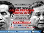 Daftar Rundown Acara Debat Capres-Cawapres Pilpres 2019, Terbagi jadi 6 Segmen