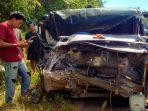 Kecelakaan Mengerikan di Musi Rawas, Sopir Pikap Kritis Setelah Bertabrakan dengan Colt Diesel