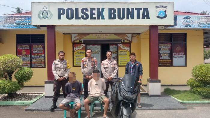 Curi Motor di Ampana, Dua Pelaku Curanmor Ditangkap di Bunta Banggai