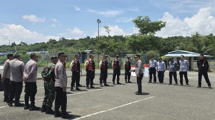 Pastikan Standar Pengamanan, Polda Sulteng Laksanakan Kunjungan Pembinaan Satpam di Kilang DSLNG