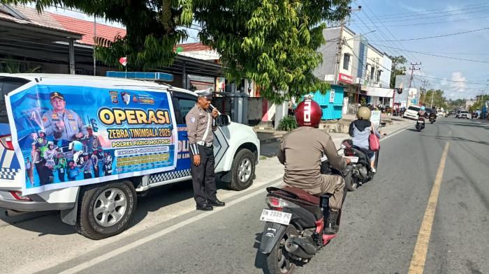 Angka Pelanggaran Naik, Polres Parigi Moutong Intensifkan Operasi Zebra Tinombala 2025