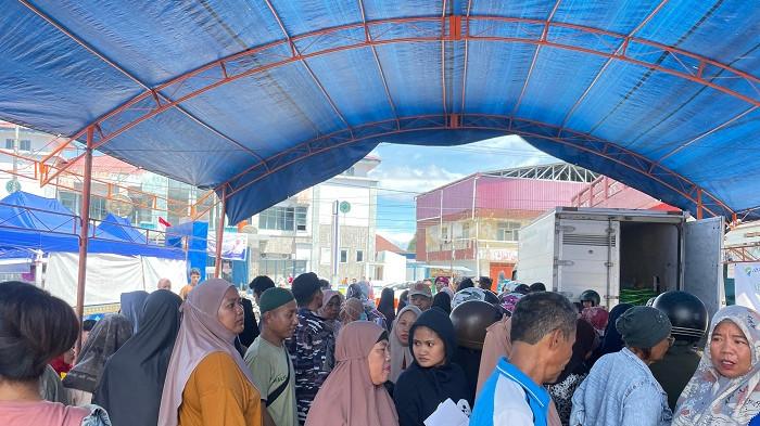 Pemerintah Kabupaten Donggala melalui Dinas Ketahanan Pangan (DKP) menggelar Gerakan Pangan Murah (GPM) dalam rangka menyambut Hari Besar Keagamaan Nasional (HBKN) bulan suci Ramadan 1447/2026 M.