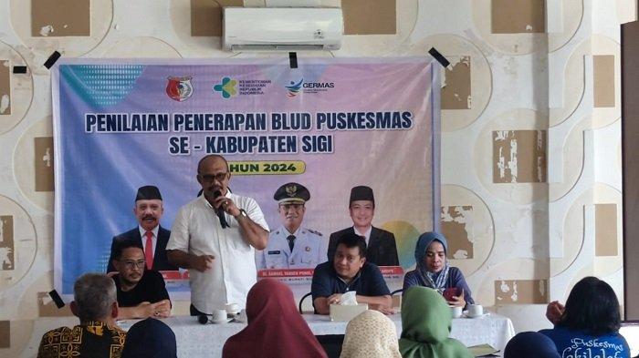 Sekda Sigi Pimpin Rakor Evaluasi BLUD Puskesmas, Dorong Inovasi dan Pelayanan Berkualitas