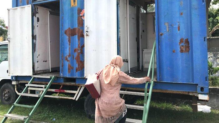 BPBD Sulteng Siapkan Fasilitas Toilet Darurat untuk Tamu Wisuda Untad