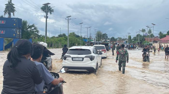 Banjir Flyover Pantoloan Palu 2026