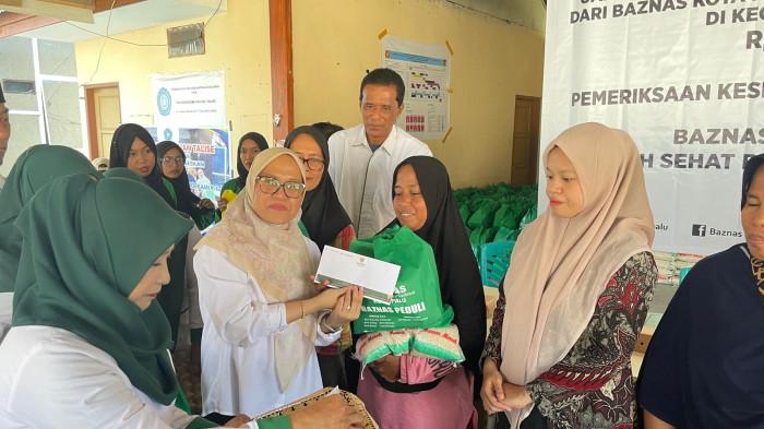 Pemkot Palu Apresiasi Penyaluran Bantuan Rp240 Juta oleh Baznas untuk Dhuafa di Mantikolure