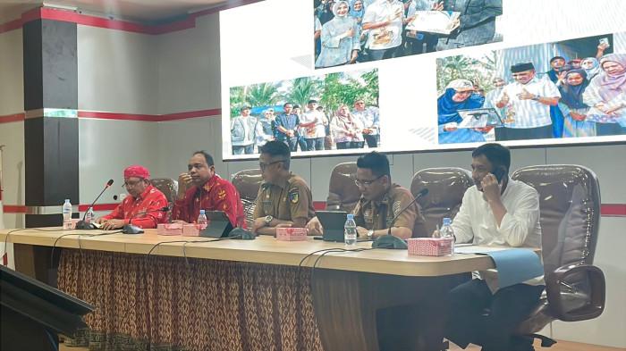 INOVASI - Kepala Dinas Cikasda Sulteng, Andi Ruly Djanggola, menjelaskan  inovasi yang dikembangkan Cikasda yakni penerapan Indeks Kinerja Sistem Irigasi (IKSI) dalam pengelolaan jaringan irigasi, Selasa (14/4/2026) sore.