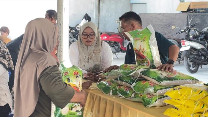 Sambut HUT Kota Palu ke-47, Disperindag Gelar Pasar Murah di Kelurahan Taipa