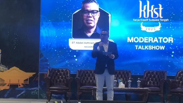 Gaya Santai Cing Abdel Warnai Forum UMKM Ekspor di Kota Palu